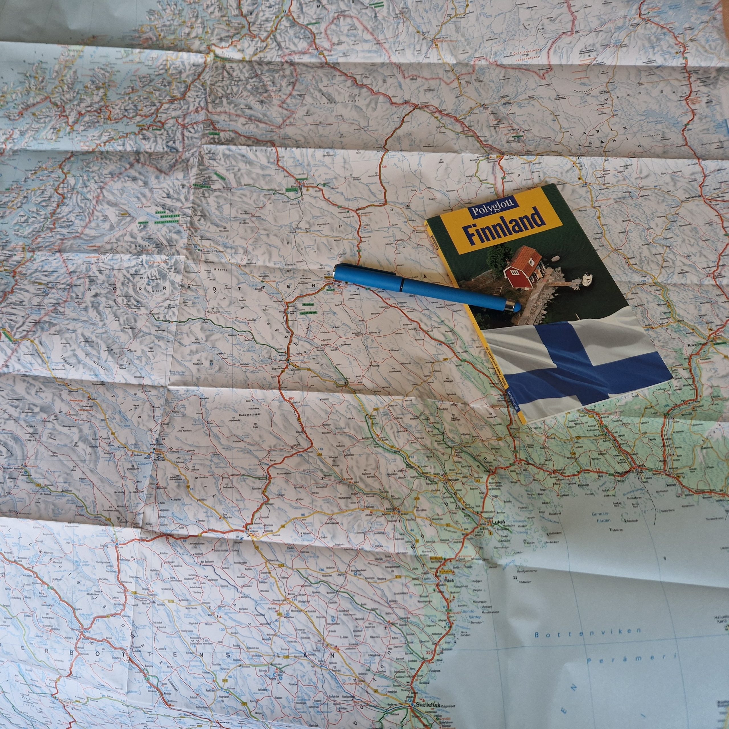 Landkarte individuell geplante Reisen